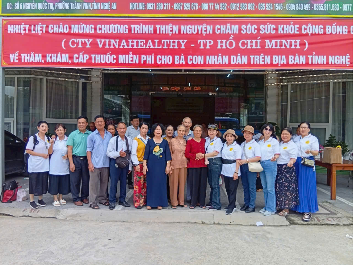 Vina Healthy & Phòng Khám Hương Sen chung tay vì một cộng đồng khỏe mạnh