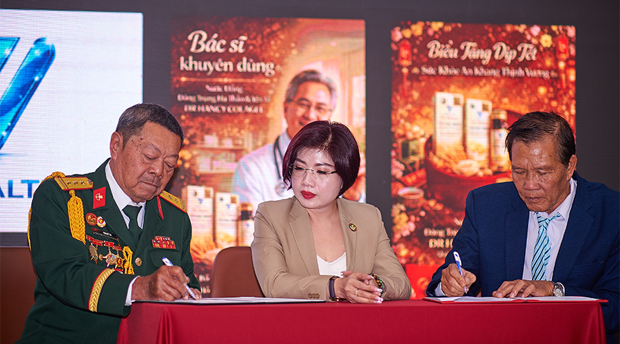 Vinahealthy ký kết giao ước kết nghĩa chăm sóc sức khỏe cộng đồng cùng Cựu chiến binh Trung đoàn 117