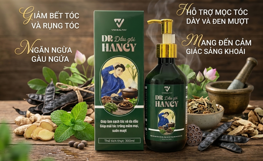 Dầu gội dược liệu nam - giải pháp chăm sóc tóc từ thảo dược cho phái mạnh
