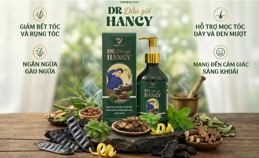 Dầu gội dược liệu Dr Hancy nam
