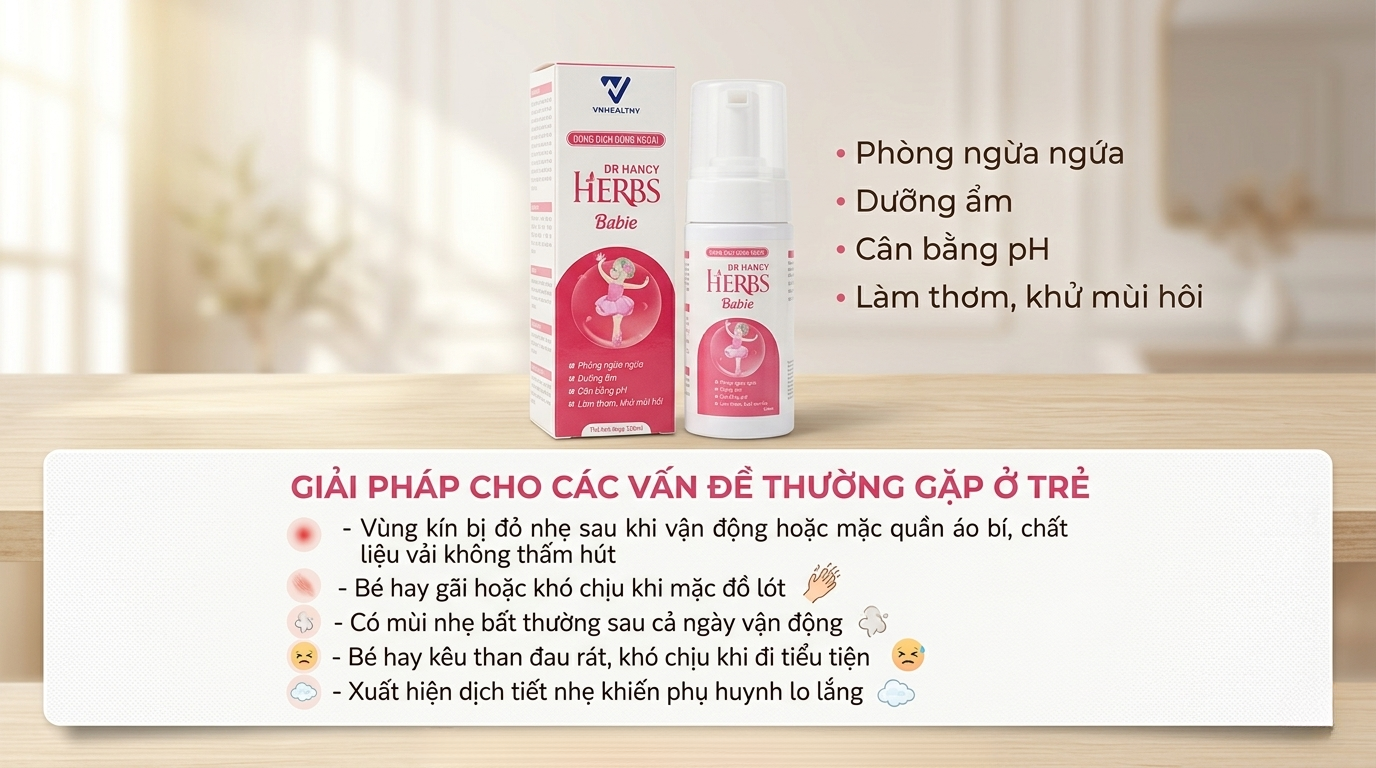 Dung dịch vệ sinh bé gái loại nào tốt? Cách chọn và sử dụng an toàn cho trẻ