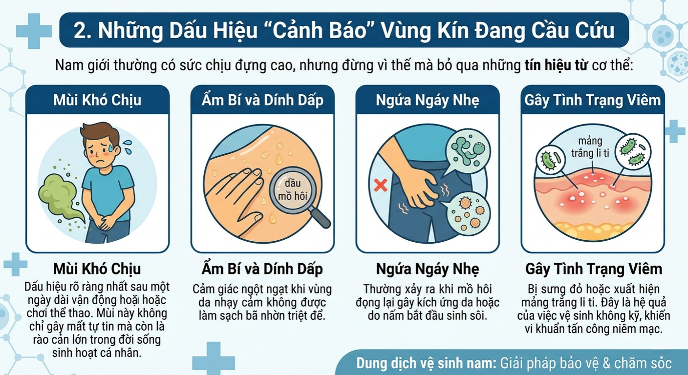 Vệ sinh vùng kín nam: Dùng nước thường hay dung dịch vệ sinh nam tốt hơn?