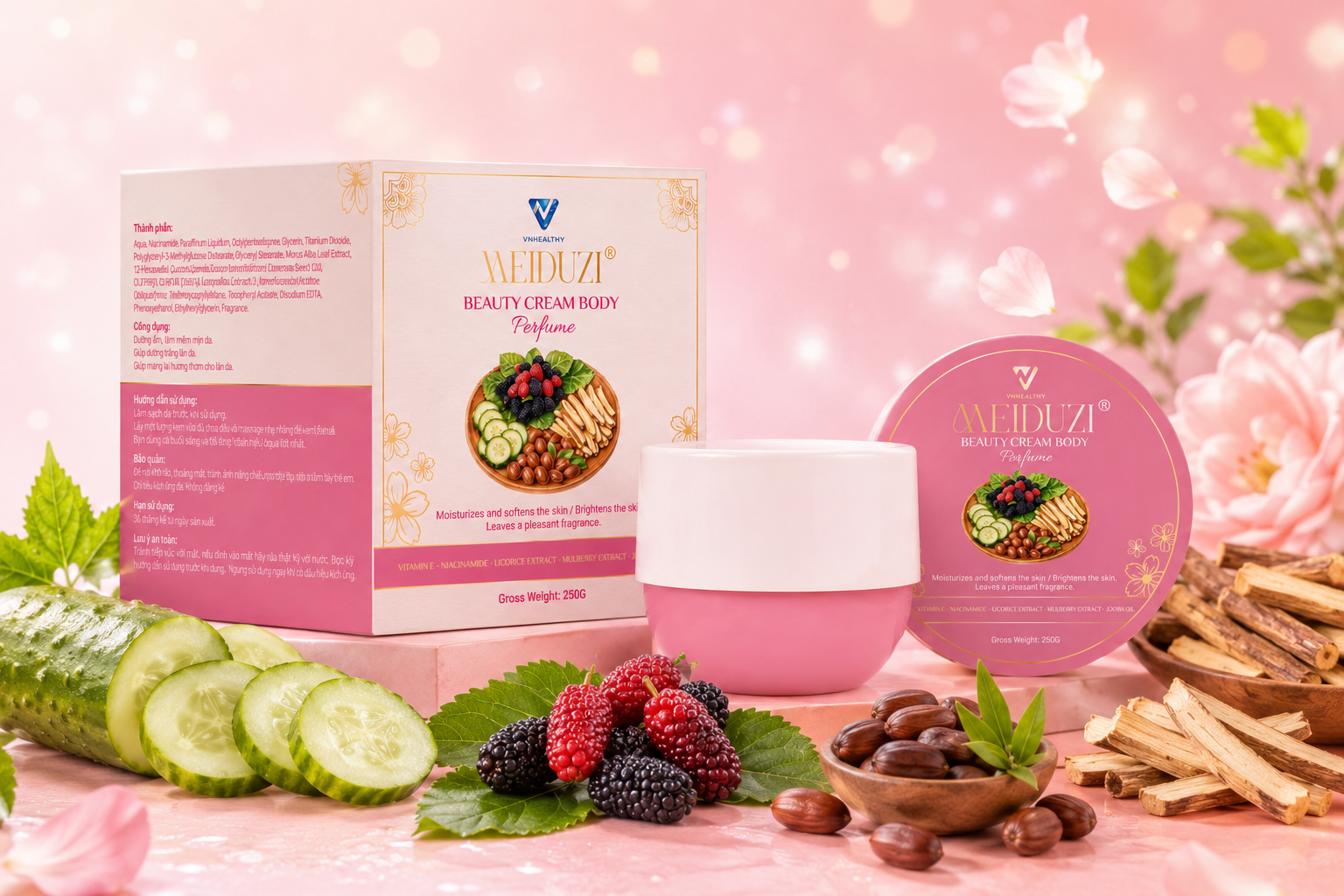 Kem dưỡng da body Meiduzi