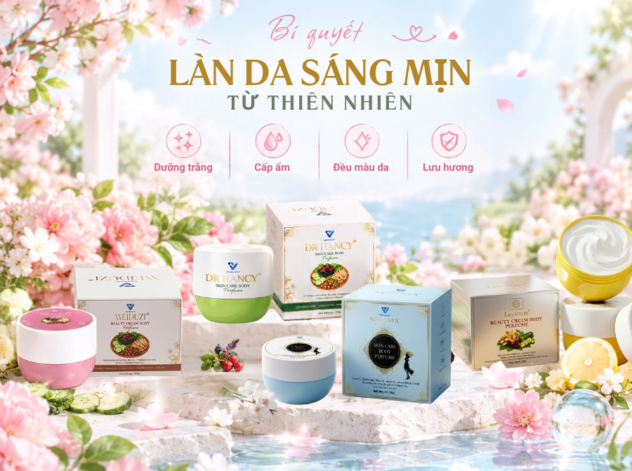 Top 4 kem body trắng da hiệu quả, an toàn được tin dùng hiện nay của Vinahealthy