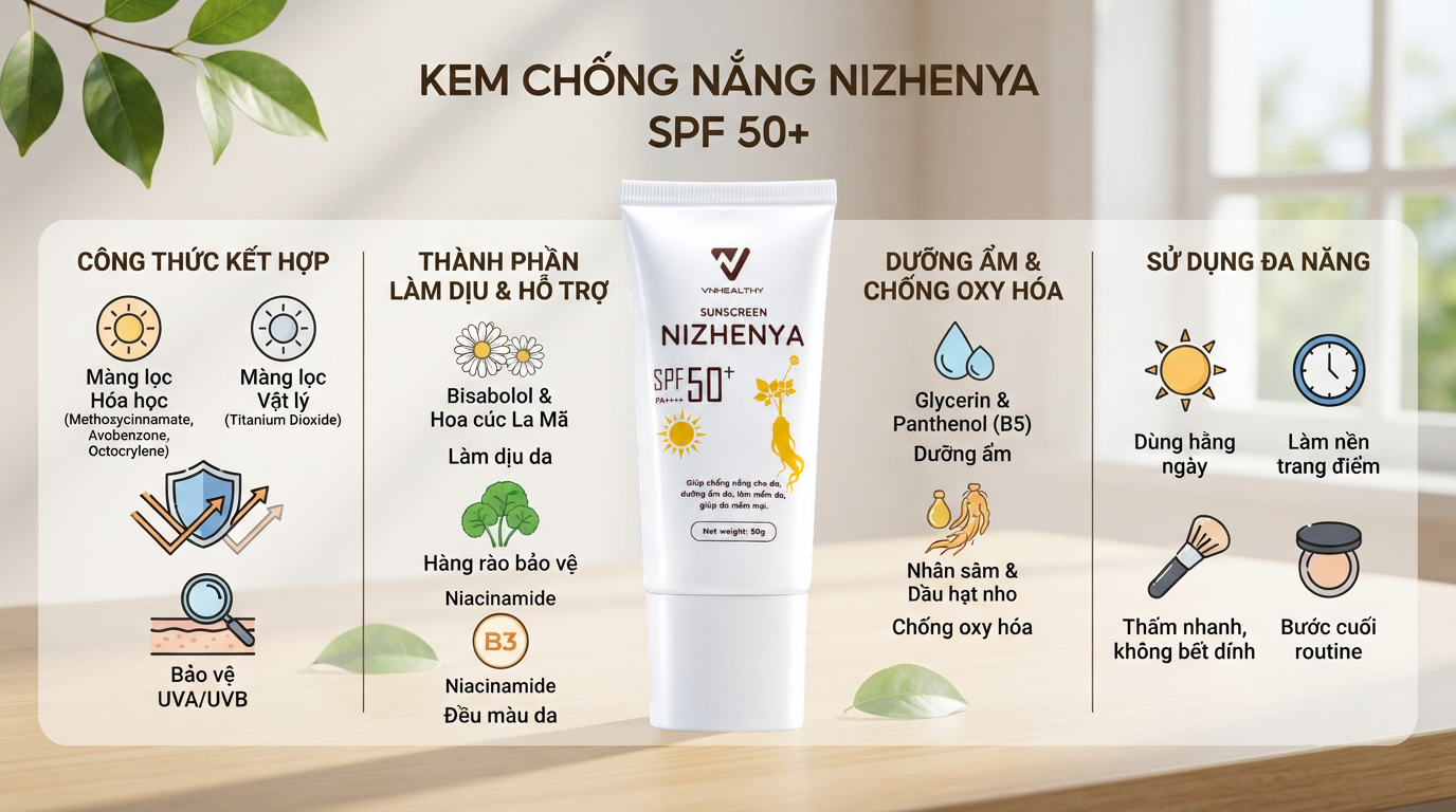 Kem chống nắng cho da dầu mụn: Cách chọn để da nhẹ thoáng