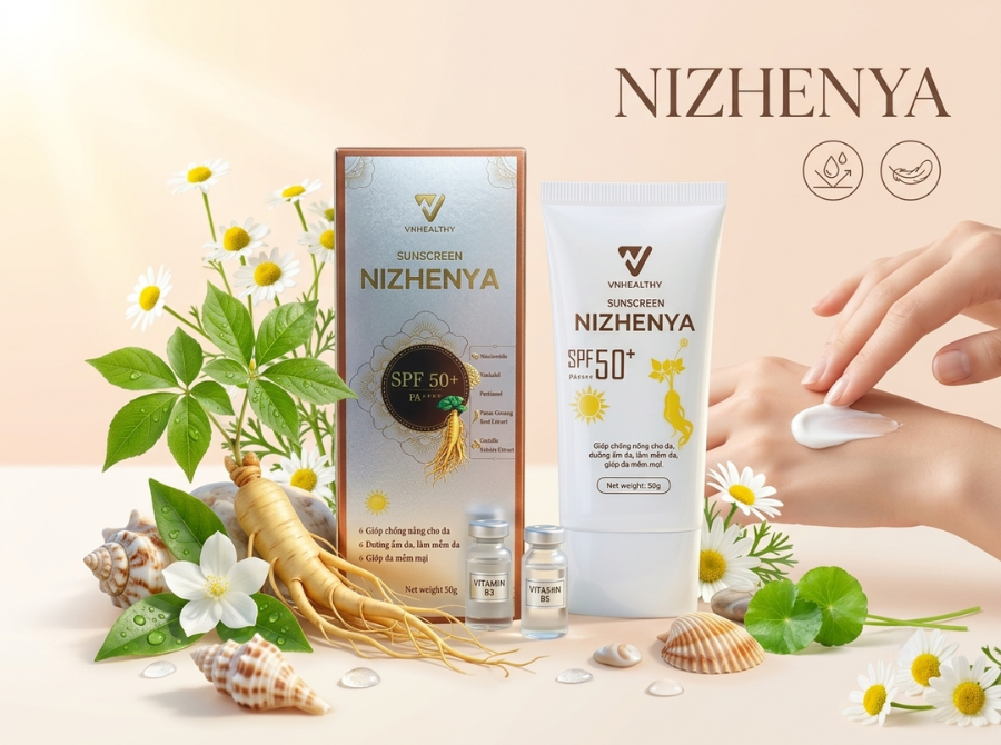 Kem chống nắng Nizhenya SPF 50+ có tốt không? Đánh giá chi tiết từ A-Z