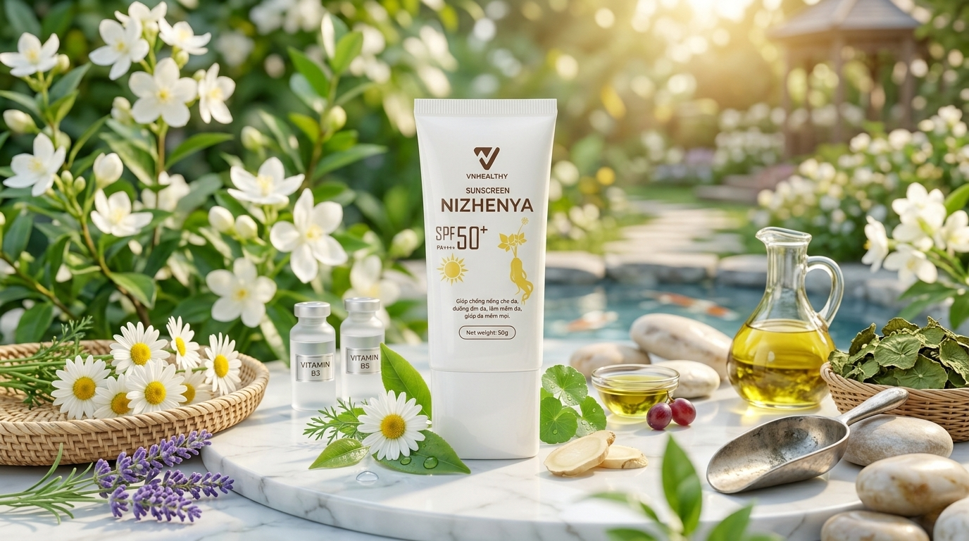 Kem chống nắng Nizhenya SPF 50+