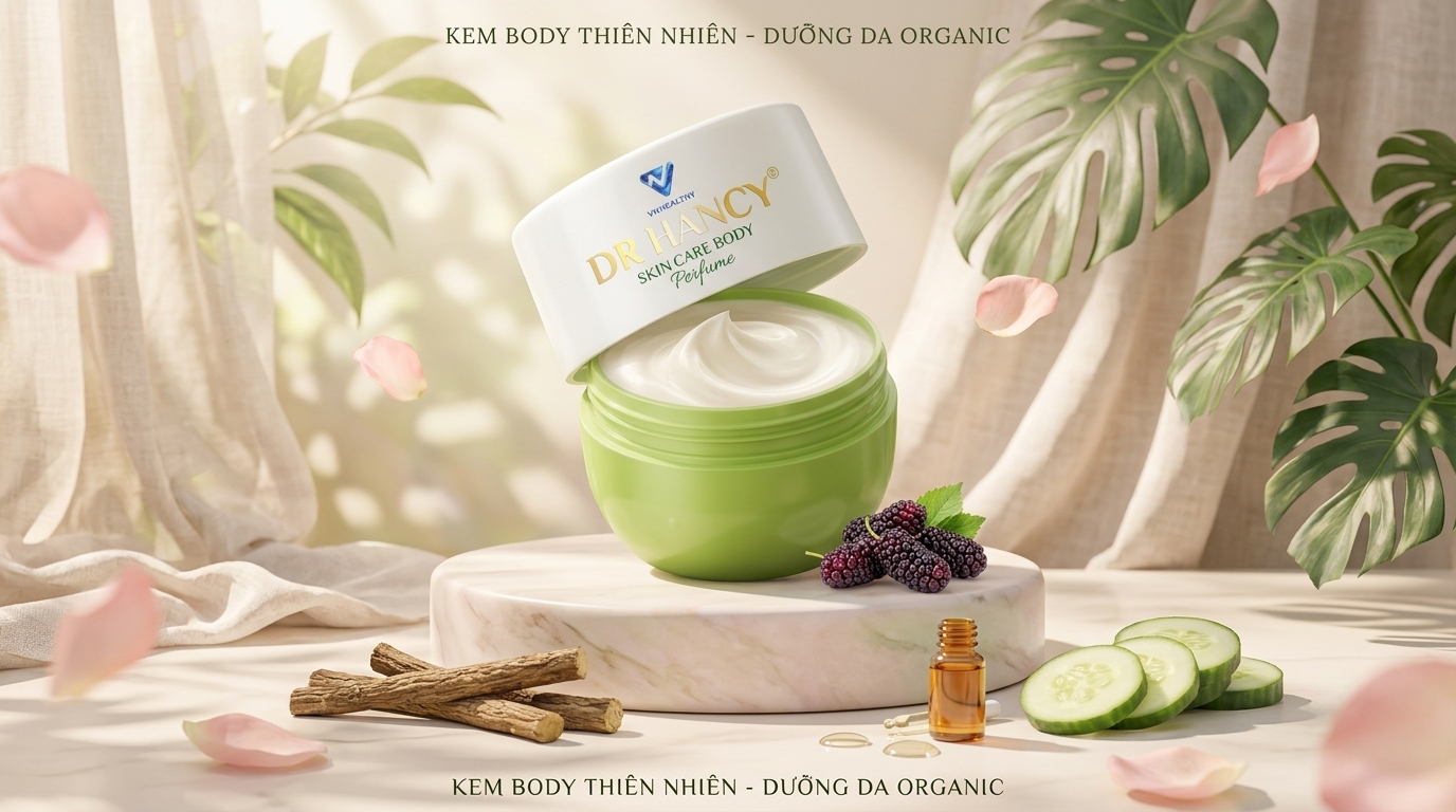 Kem dưỡng da body – bí quyết chăm sóc làn da toàn thân mềm mịn và rạng rỡ