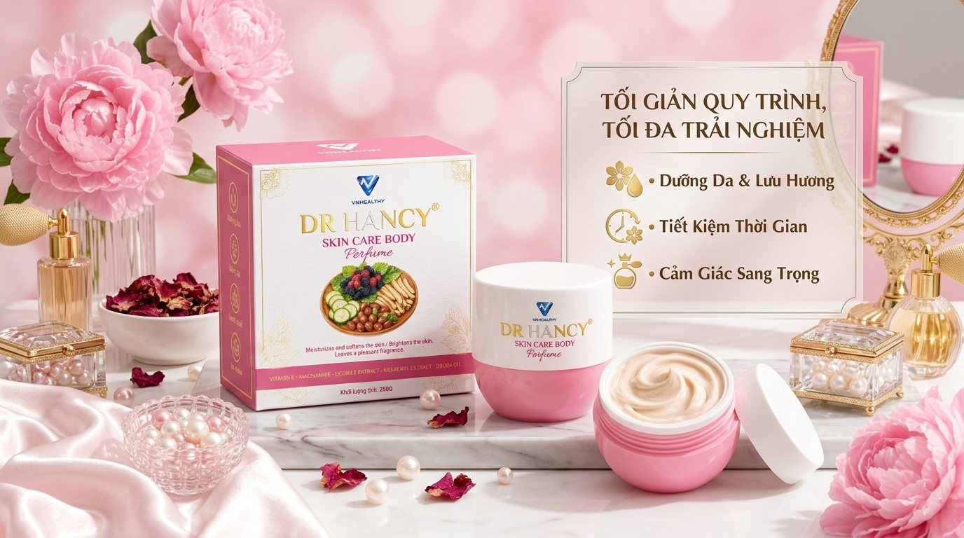 Kem dưỡng da body Dr.Hancy (hộp hồng)