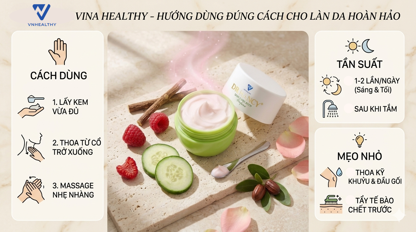 Kem dưỡng da body Dr.Hancy (hộp xanh)