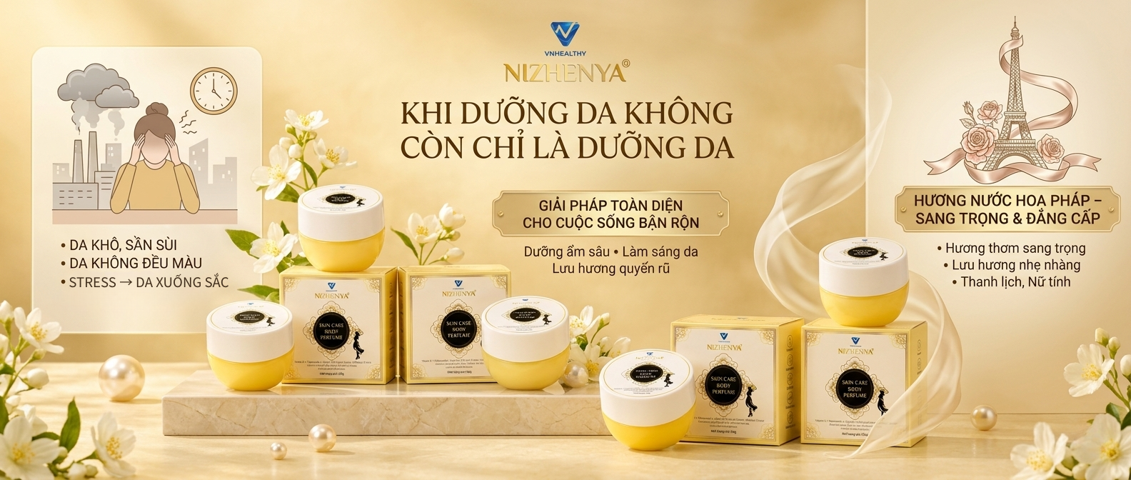 Kem dưỡng da body Nizhenya (hộp vàng)