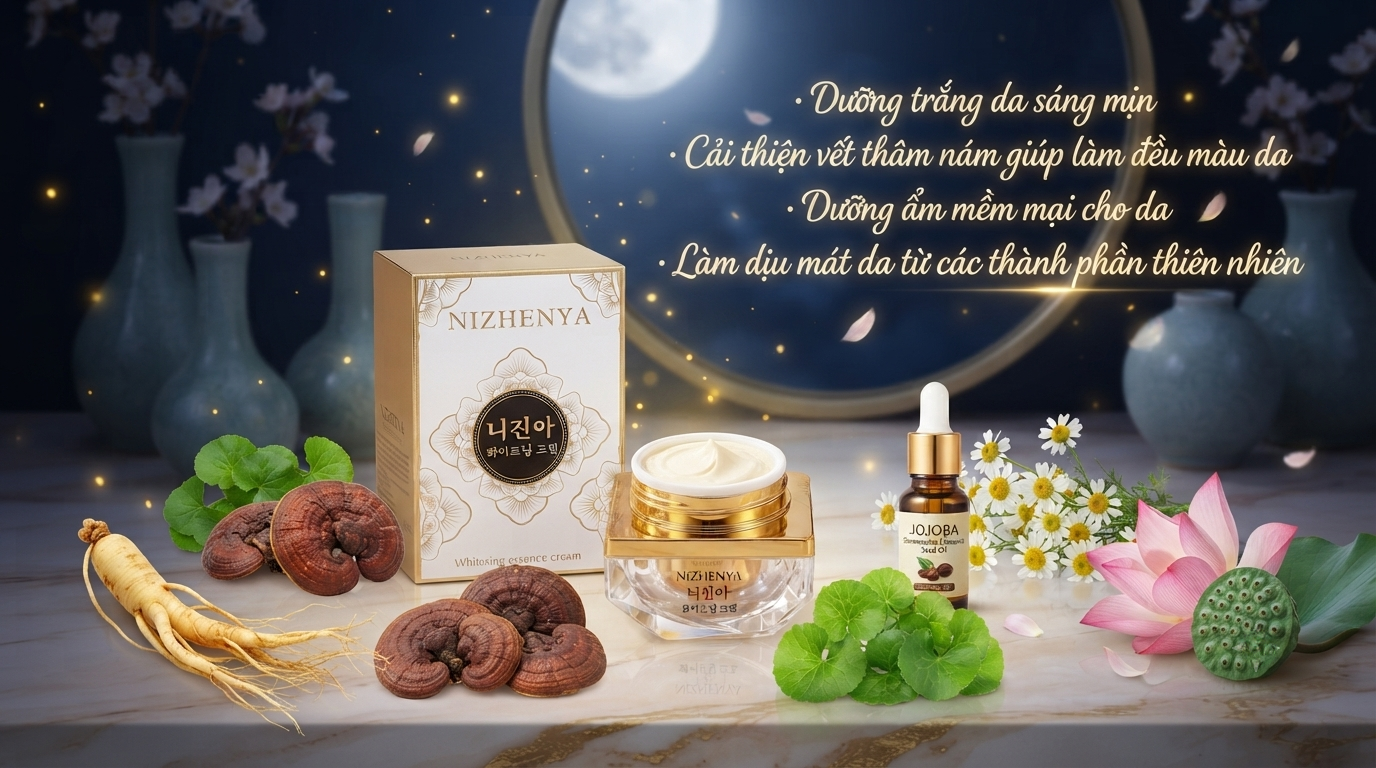 Kem dưỡng da mặt Nizhenya ban đêm