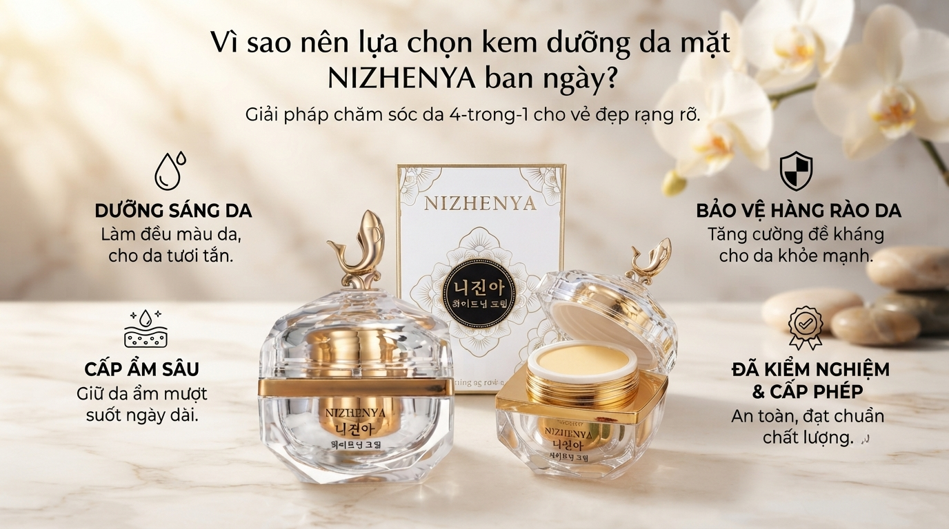 Kem dưỡng da mặt Nizhenya ban ngày
