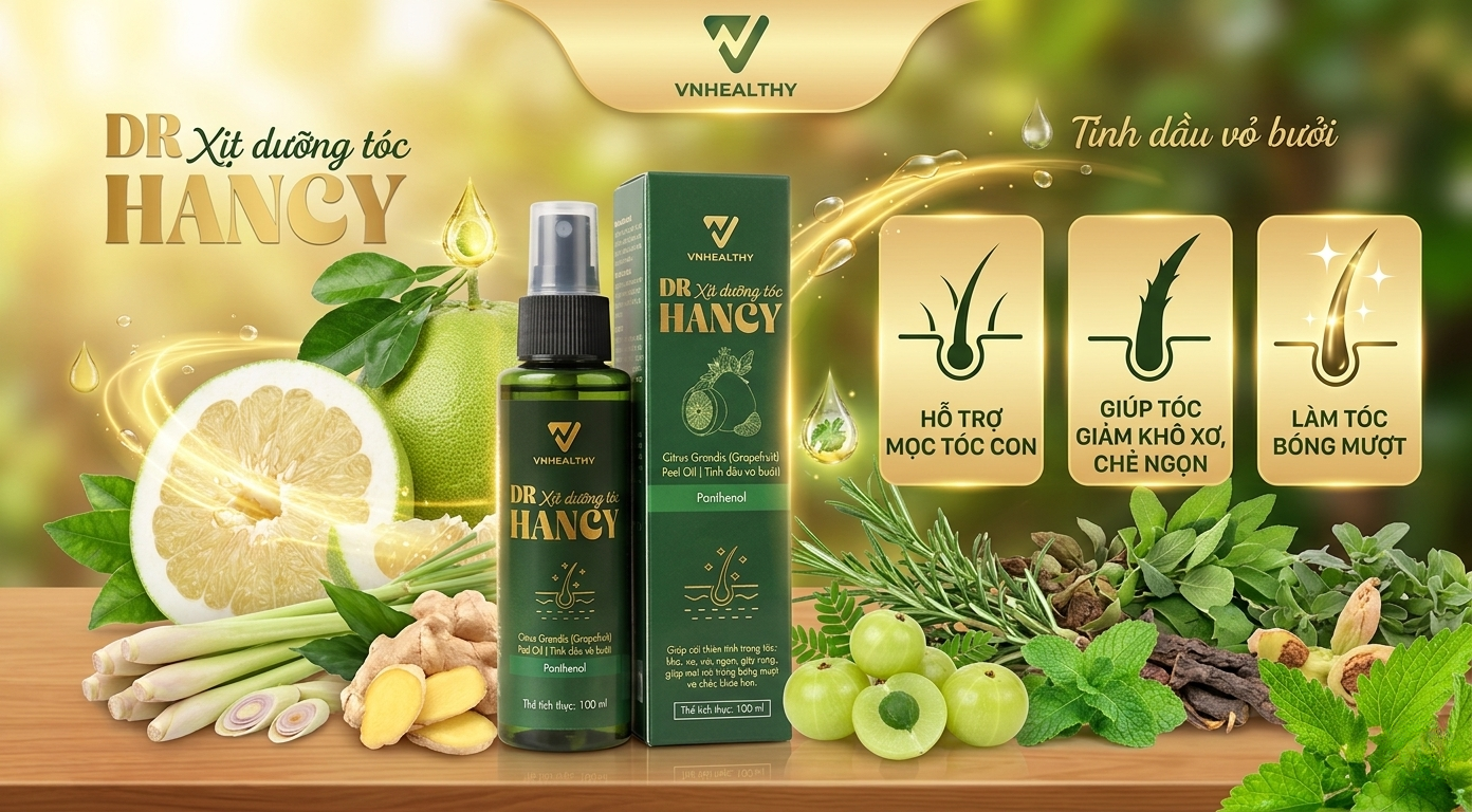 Xịt dưỡng tóc Dr Hancy