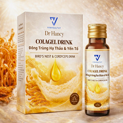 Nước uống collagen đông trùng hạ thảo & yến tổ Dr.Hancy
