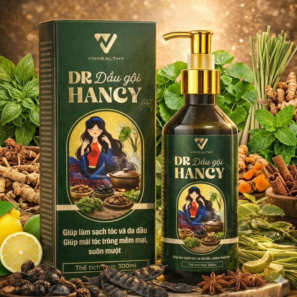 Dầu gội dược liệu Dr Hancy nữ 