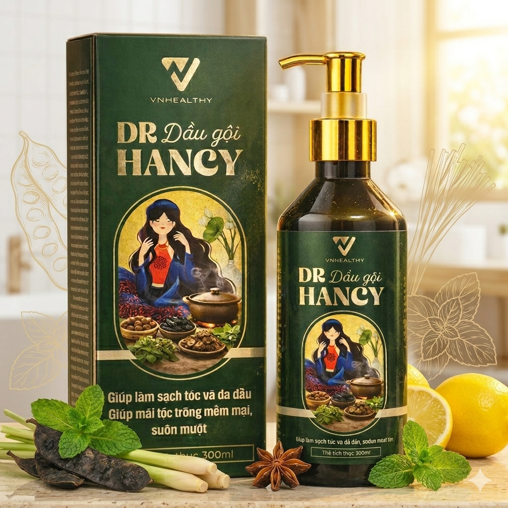 Dầu gội dược liệu Dr Hancy nữ 