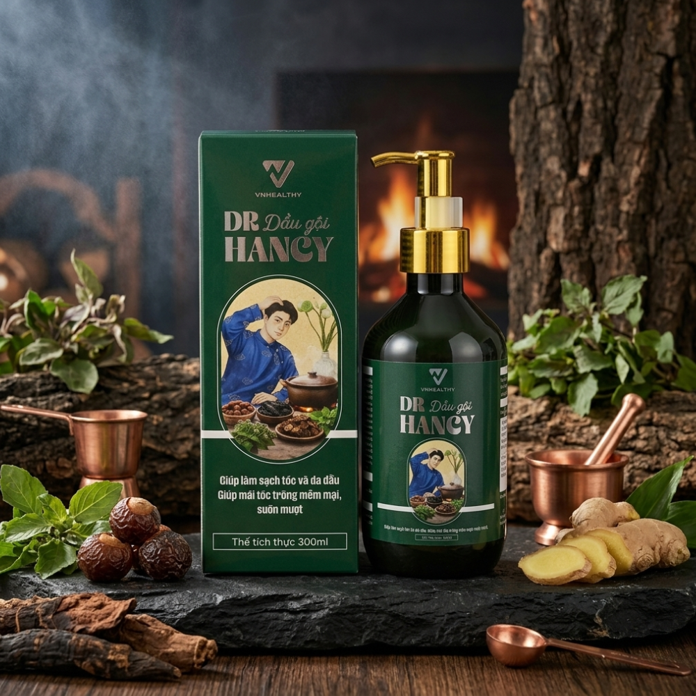 Dầu gội dược liệu Dr Hancy nam