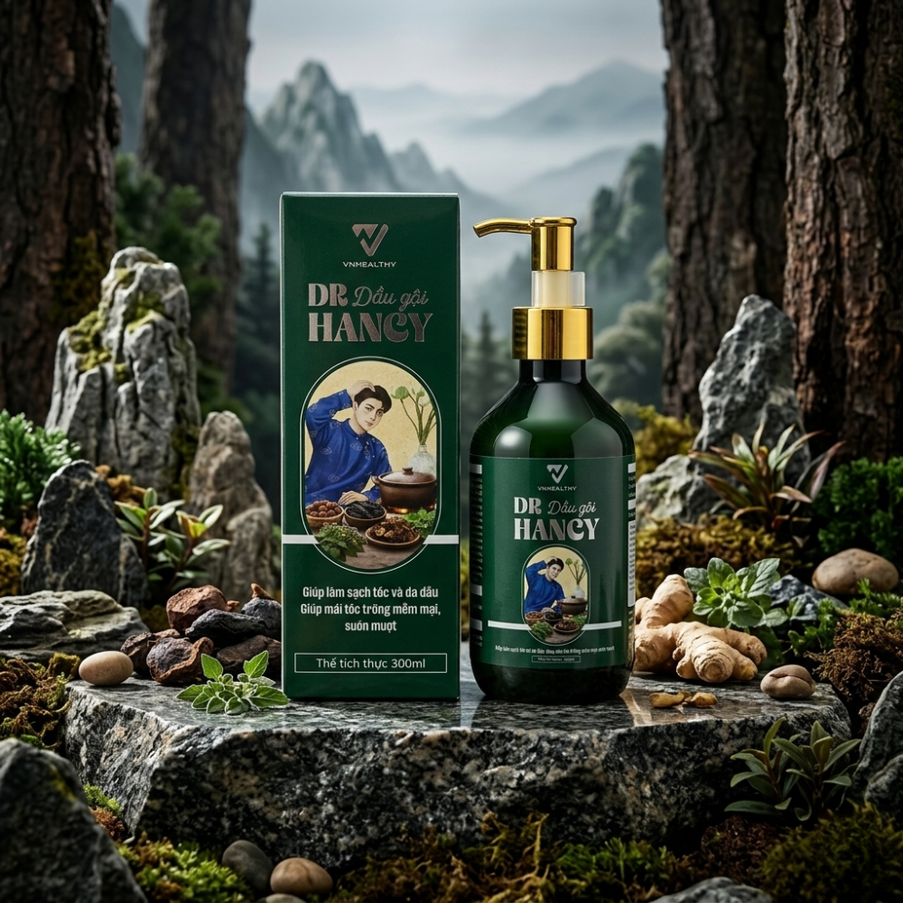 Dầu gội dược liệu Dr Hancy nam
