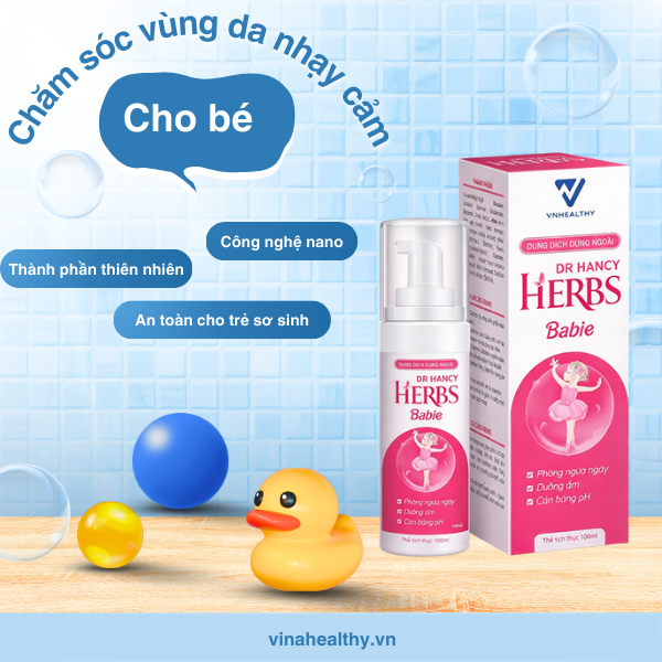 Dung dịch vệ sinh cho bé Dr.Hancy Herbs Babie