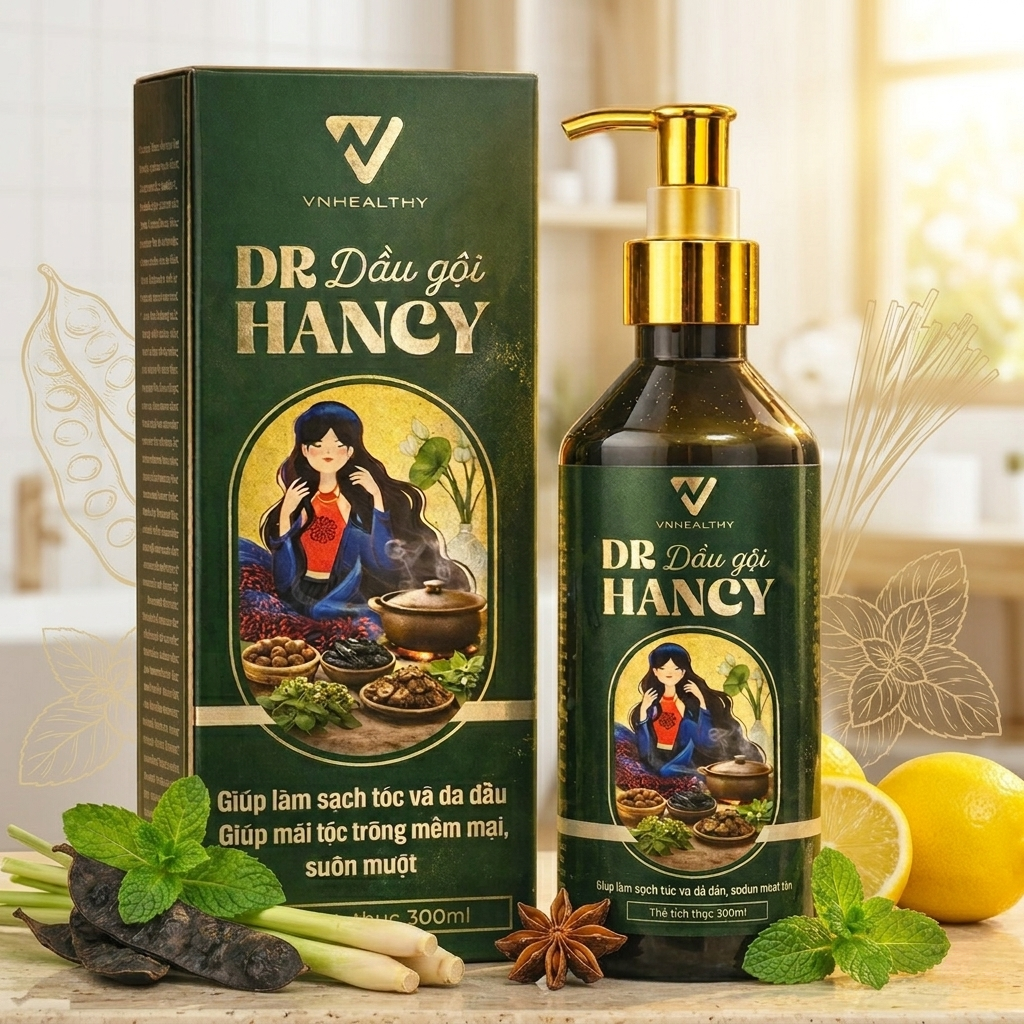 Dầu gội dược liệu Dr Hancy nữ 