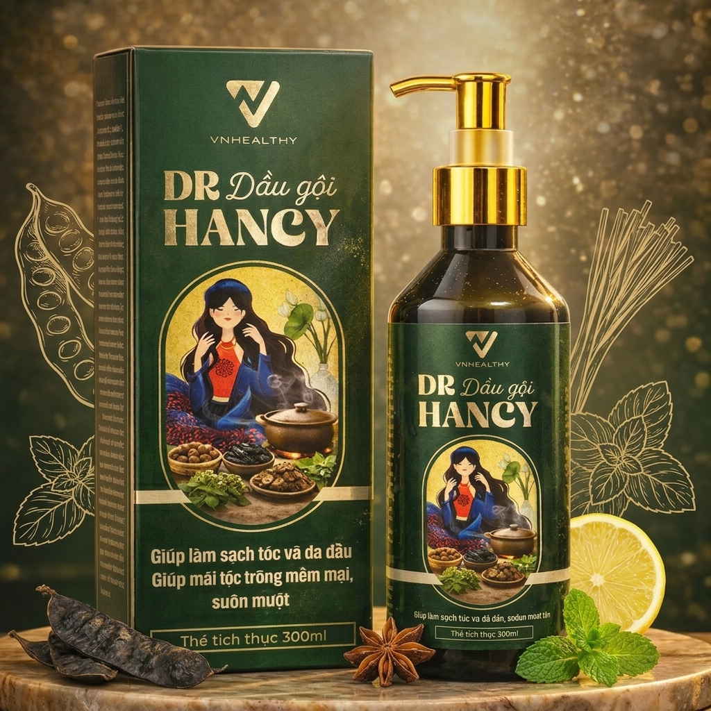 Dầu gội dược liệu Dr Hancy nữ 