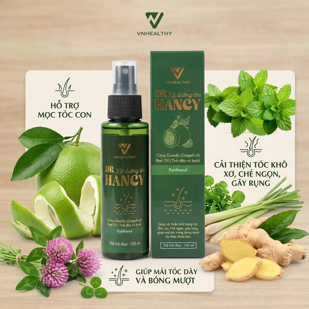 Xịt dưỡng tóc Dr Hancy