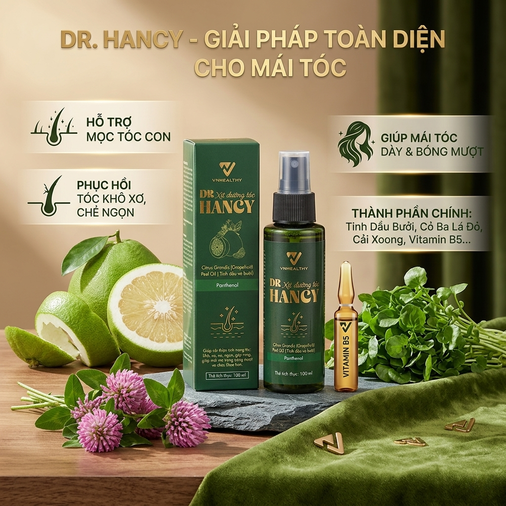 Xịt dưỡng tóc Dr Hancy