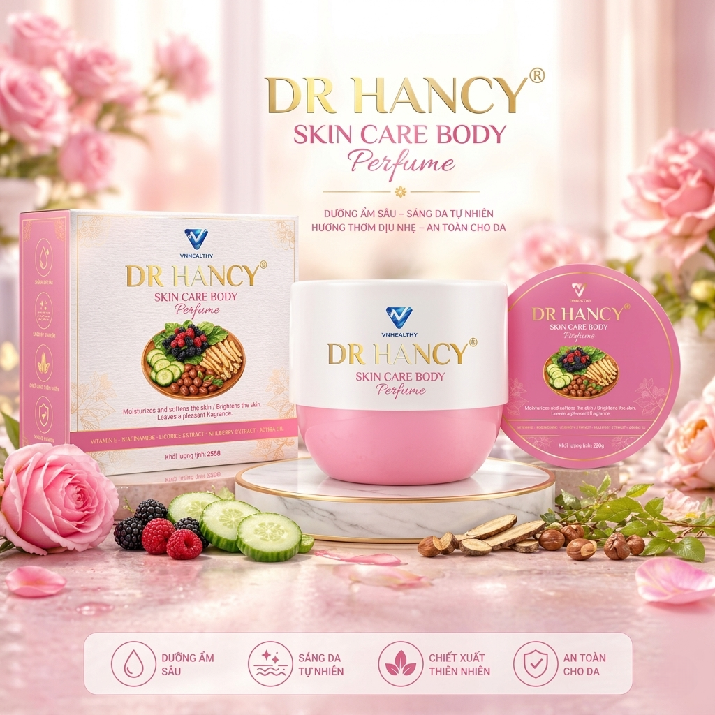 Kem dưỡng da body Dr.Hancy (hộp hồng)