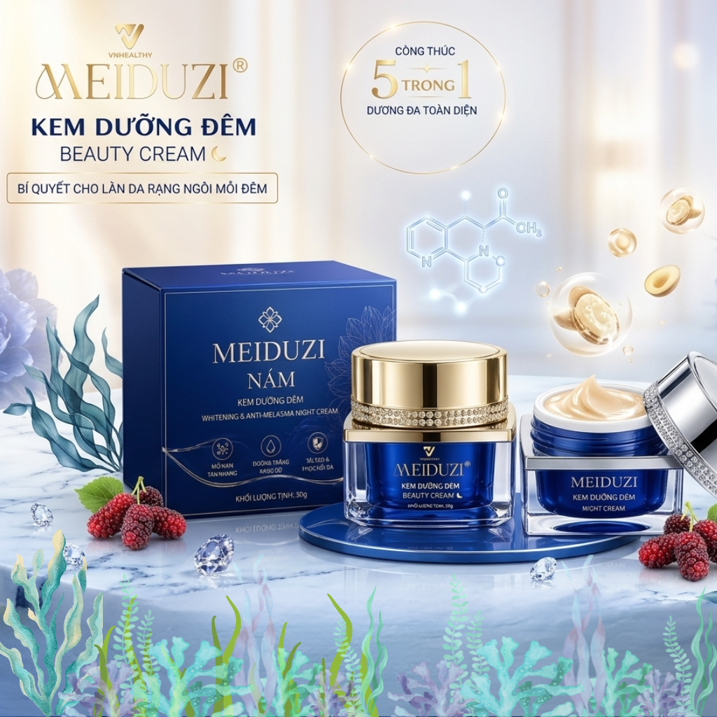 Kem dưỡng da mặt ban đêm Meiduzi