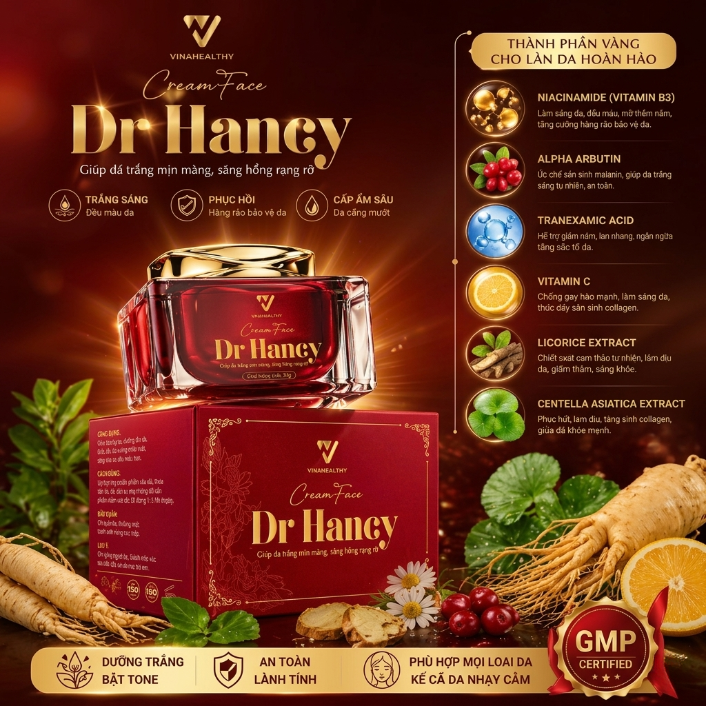 Kem dưỡng da mặt Dr Hancy 30gr